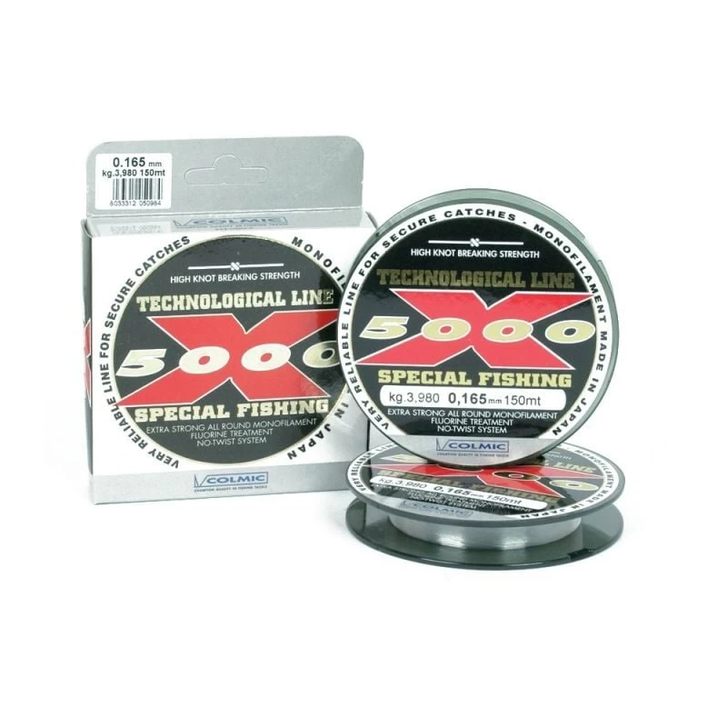 Colmic X- 5000 Nylon 150m 4 Colmic X- 5000 Nylon 150m - Afbeelding 2