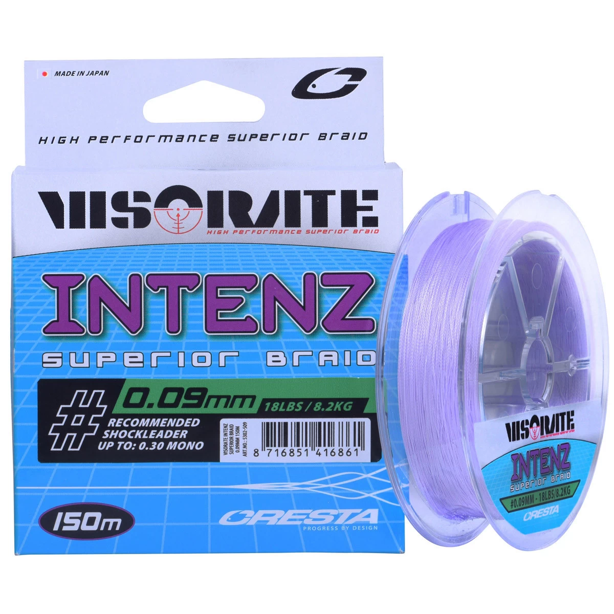 Cresta Visorate Intenz Superior Braid 150m 3 Cresta Visorate Intenz Superior Braid 150m