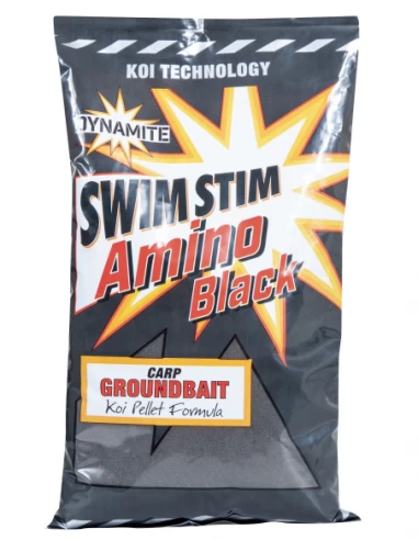 DYNAMITE BAITS Swim Stim Amino Black Carp Groundbait 900gr 3 DYNAMITE BAITS Swim Stim Amino Black Carp Groundbait 900gr