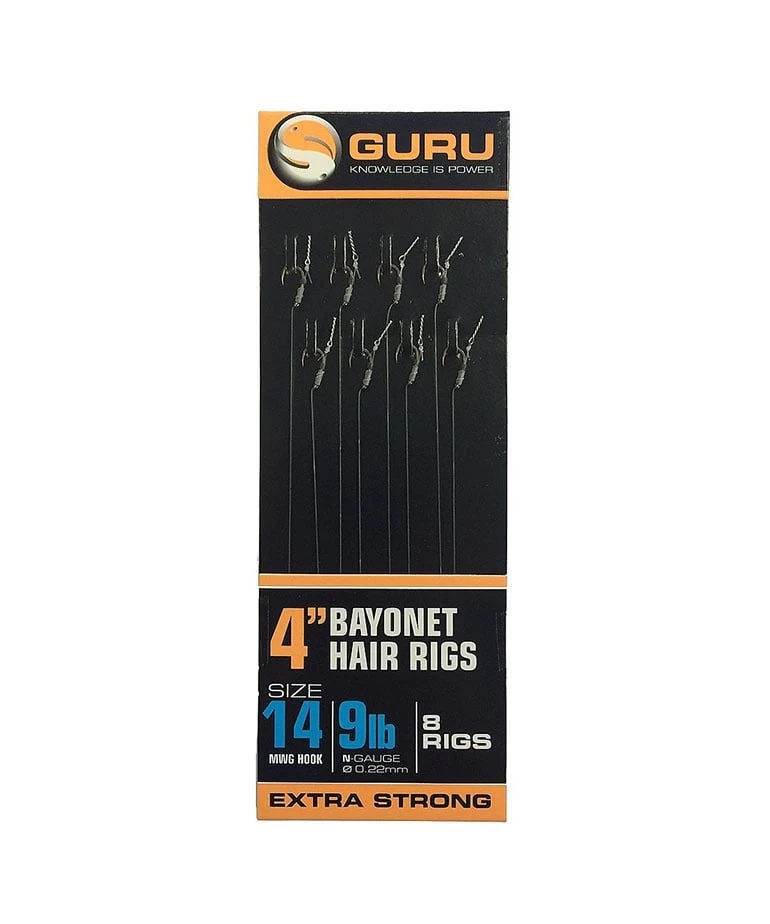 Guru 4” Bayonet Hair Rigs 4 Guru 4” Bayonet Hair Rigs - Afbeelding 2
