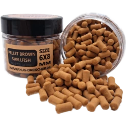 HJG Drescher Dumbell Wafter Pellet Brown Shelfish