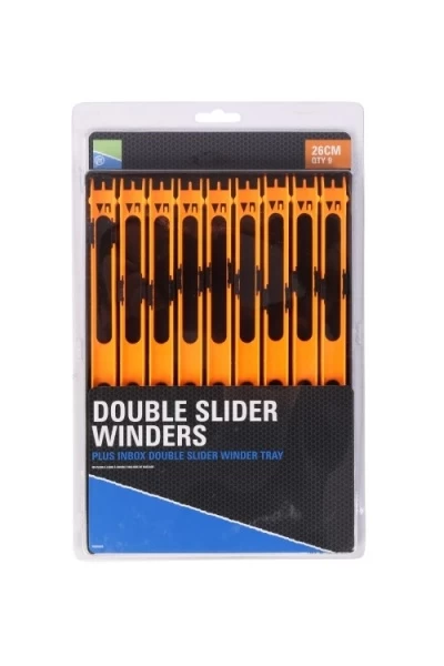 Double Slider Winders 26cm In A Tray 3 Double Slider Winders 26cm In A Tray