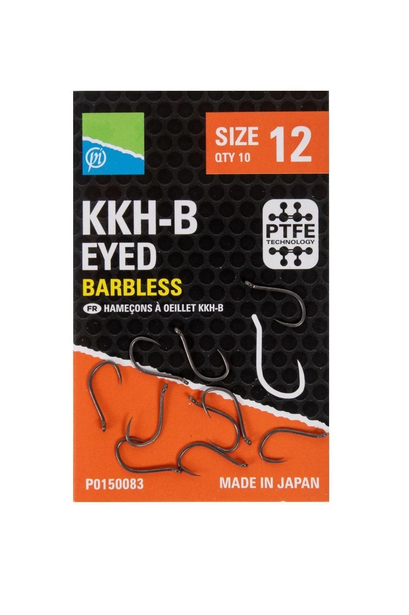 KKH-B Eyed Barbless 6 KKH-B Eyed Barbless - Afbeelding 4