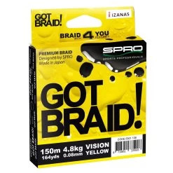 Spro GOT BRAID VISION YELLOW 8 Spro GOT BRAID VISION YELLOW -Visuitrusting Winkel spro got braid vision yellow 2