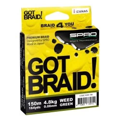 Spro GOT BRAID WEED GREEN -Visuitrusting Winkel spro got braid weed green 2